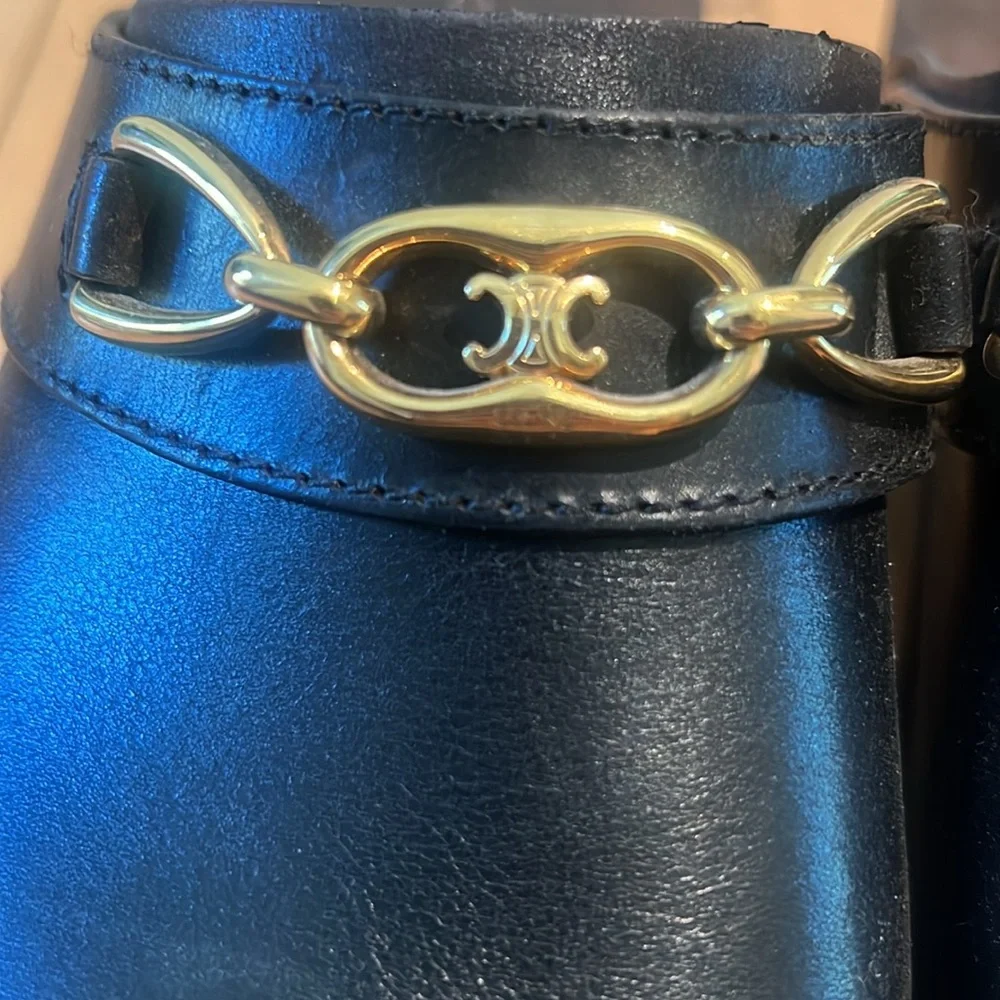 COPY - CELINE black clogs size 39 - Picture 4 of 7